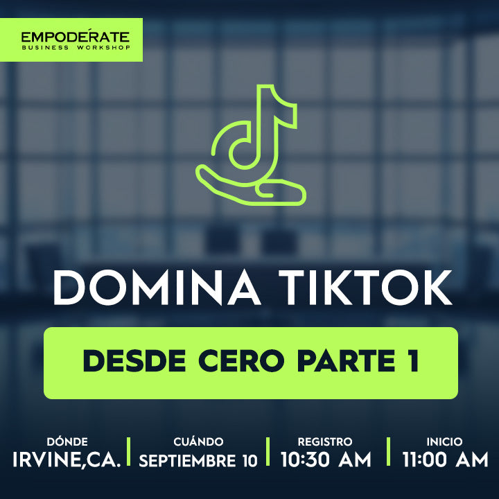 Domina TikTok desde Cero Parte 1