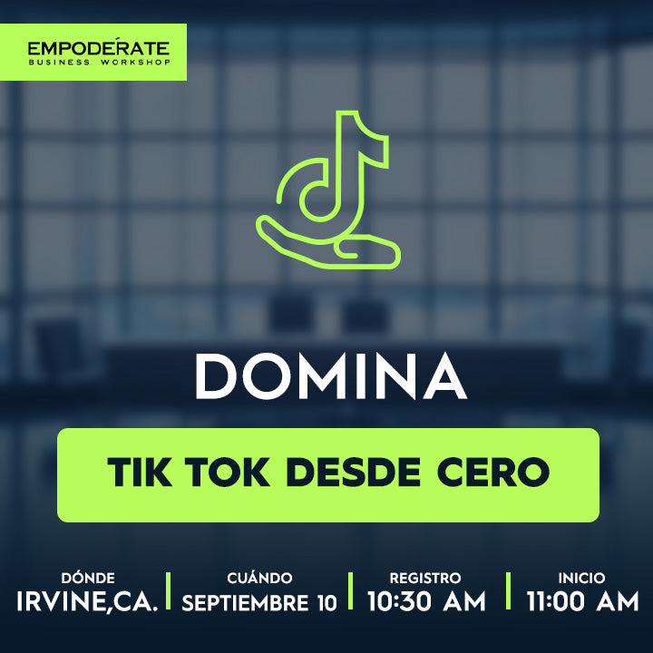Domina TikTok desde Cero
