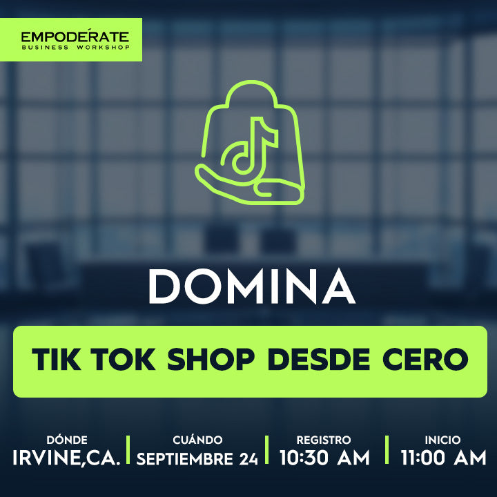 Domina TikTok Shop desde Cero