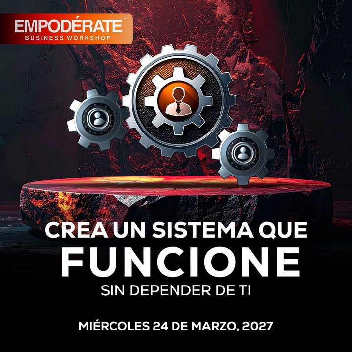 Crea un sistema que funcione sin depender de ti