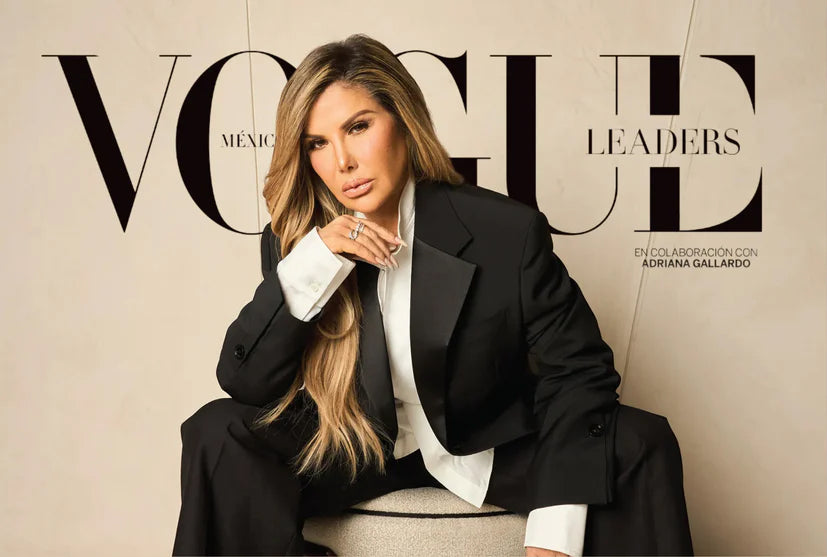 Adriana Gallardo en portada de Vogue Leaders