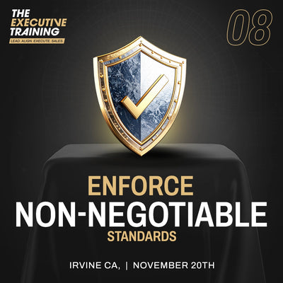 Enforce Non-Negotiable Standards