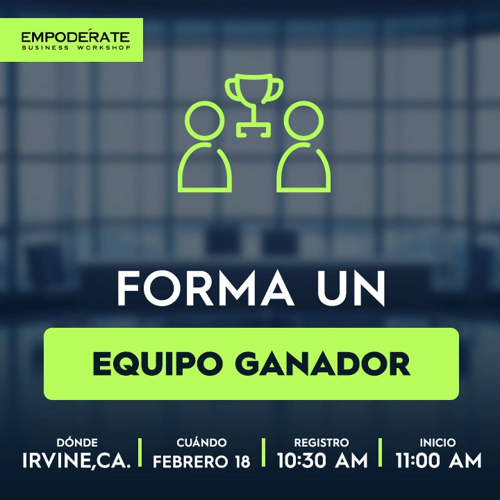 Forma un Equipo Ganador