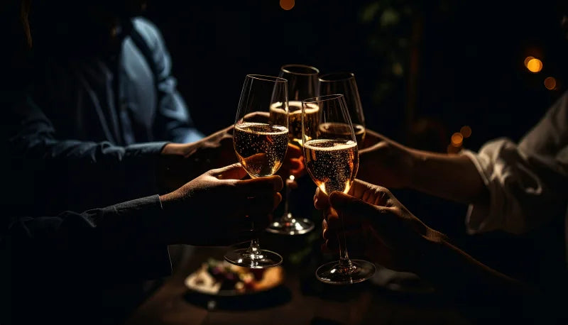 Champagne y Cena especial